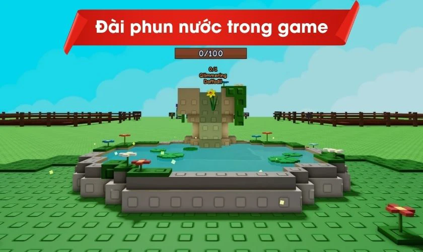 Làm đầy thanh Năng lượng Đài phun nước để có cơ hội nhận Briar Rose
