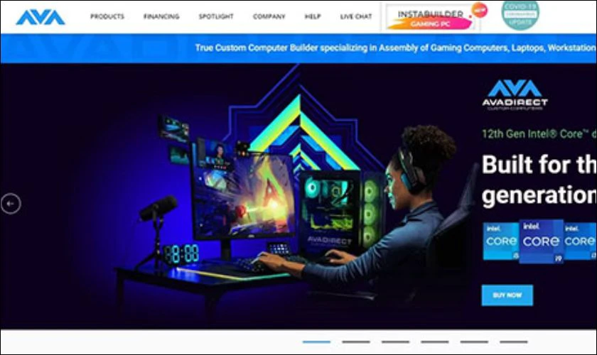 AVADirect build cấu hình máy tính
