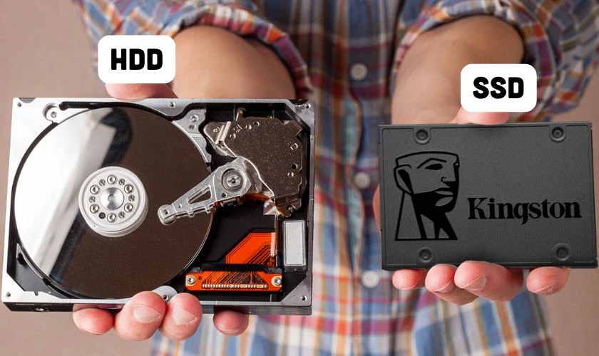 Sinh viên nên chọn SSD 512GB trở lên để cài hệ điều hành