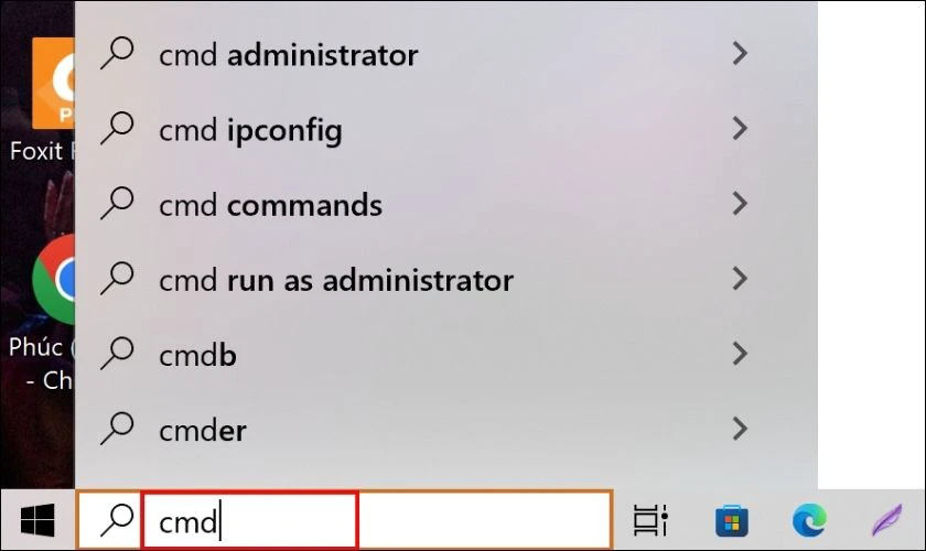 Kiểm tra Bus RAM bằng Command Prompt
