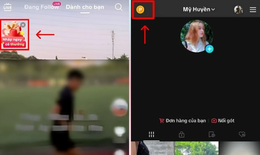 Gửi link liên kết mã mời TikTok