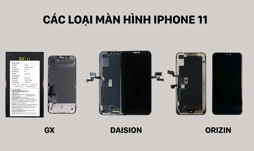 Giá các loại màn hình iPhone 11 tại Điện Thoại Vui 