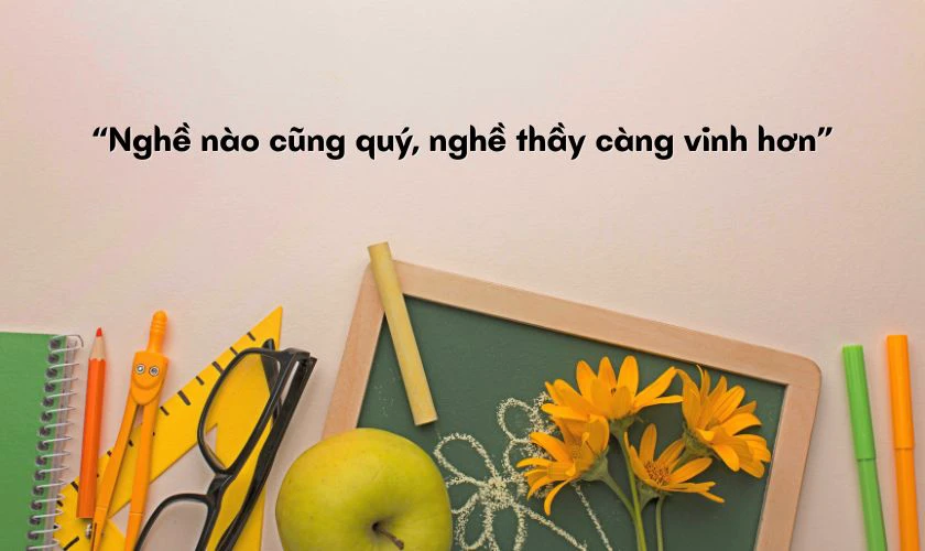 Thành ngữ 20/11 về công ơn thầy cô