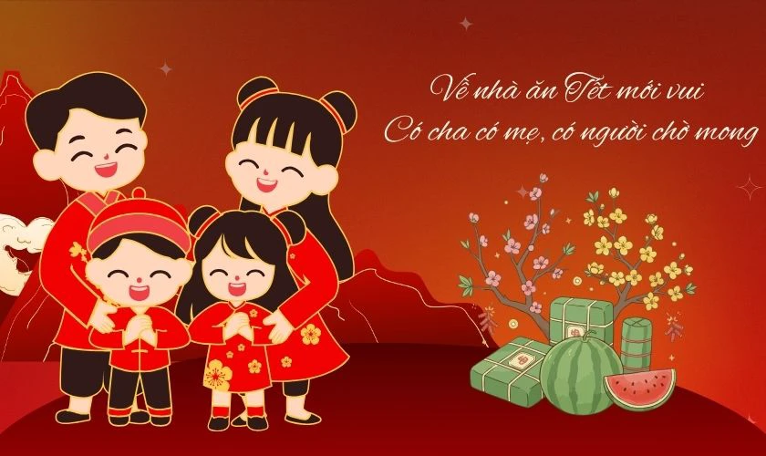 Ca dao tục ngữ Tết 2026 nói về tình cảm gia đình