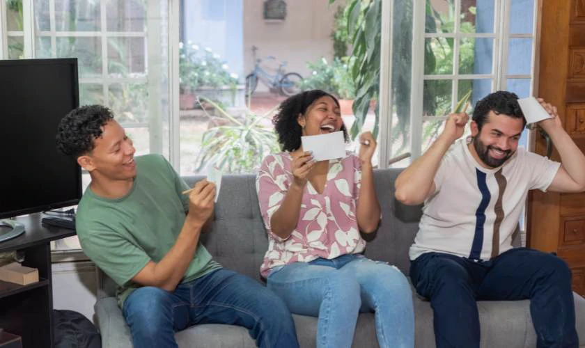 Làm thử thách cùng người thân