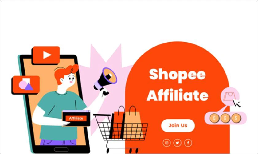 Shopee Affiliates là chương trình tiếp thị liên kết của Shopee