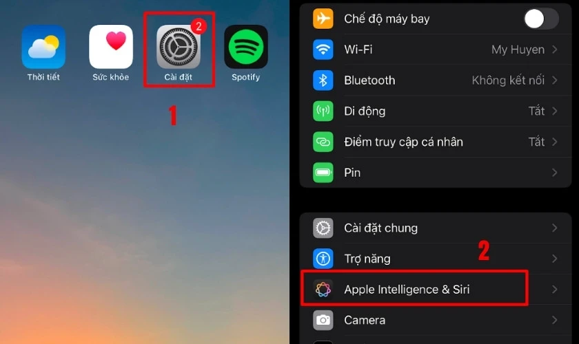 Cách bật Siri trên các thiết bị Apple để sử dụng câu lệnh bằng tiếng Anh