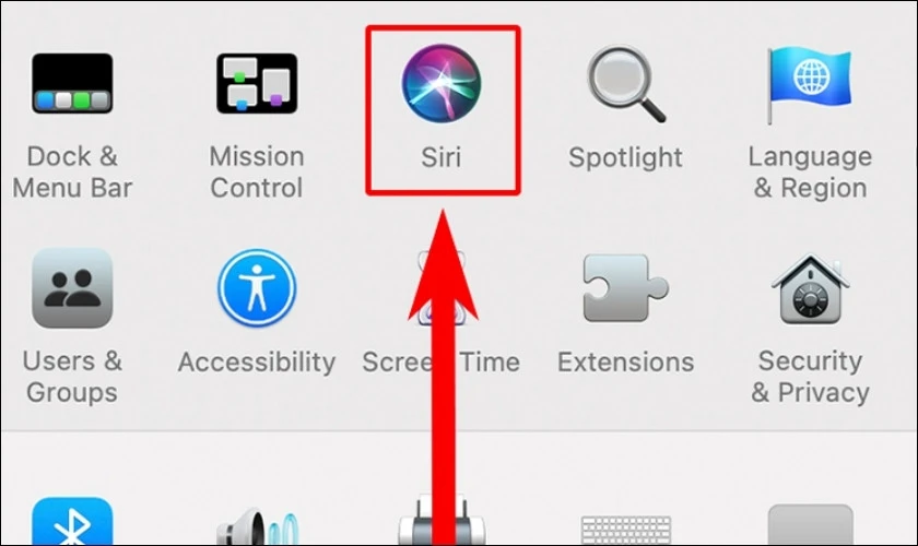 Cách bật Siri để ra lệnh bằng tiếng Anh trên MacBook đơn giản