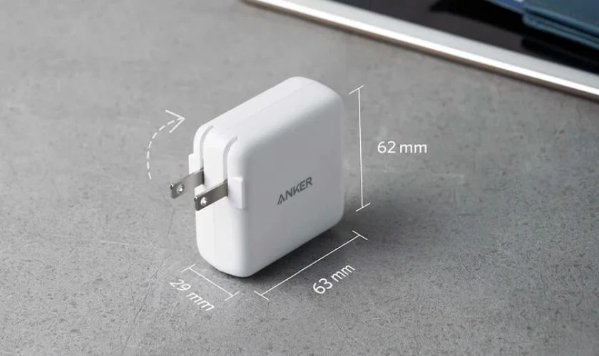 Anker Power PD+2 – A2628 36W là củ sạc iPhone giá tốt nên mua