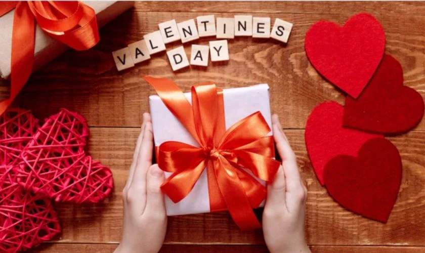 Hình ảnh ngày Valentine Đỏ bí ẩn