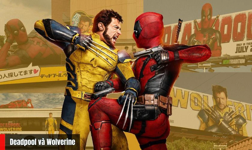 Deadpool và Wolverine tạo tiếng cười sản khoái cho người xem màn ảnh rộng