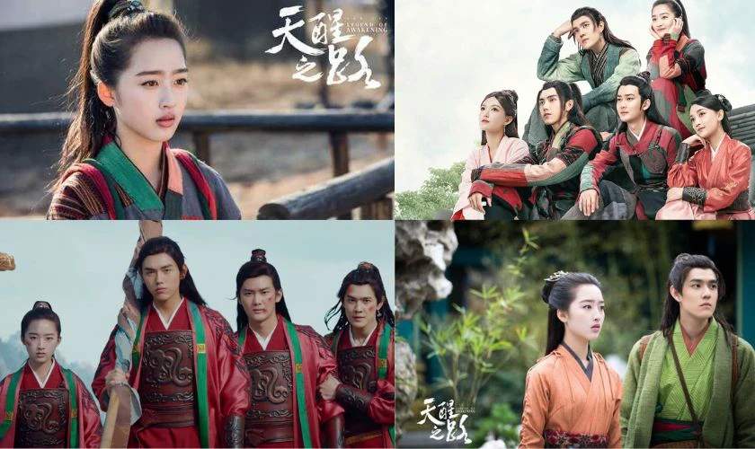 Legend Of Awakening (2020) có sự tham gia diễn xuất của Đặng Ân Hy