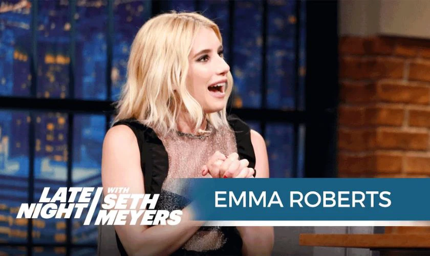 Emma Roberts là khách mời đặc biệt của show Saturday Night Live