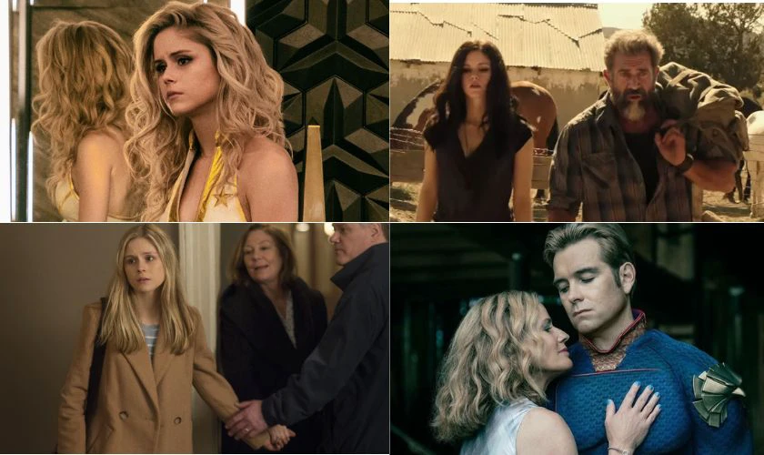 Các phim và chương trình truyền hình có sự tham gia của Erin Moriarty