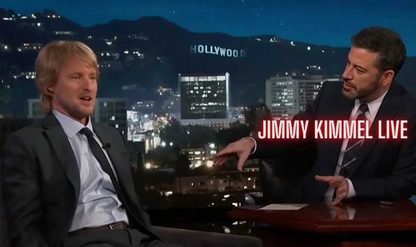 Owen Wilson từng tham gia chương trình Jimmy Kimmel Live!