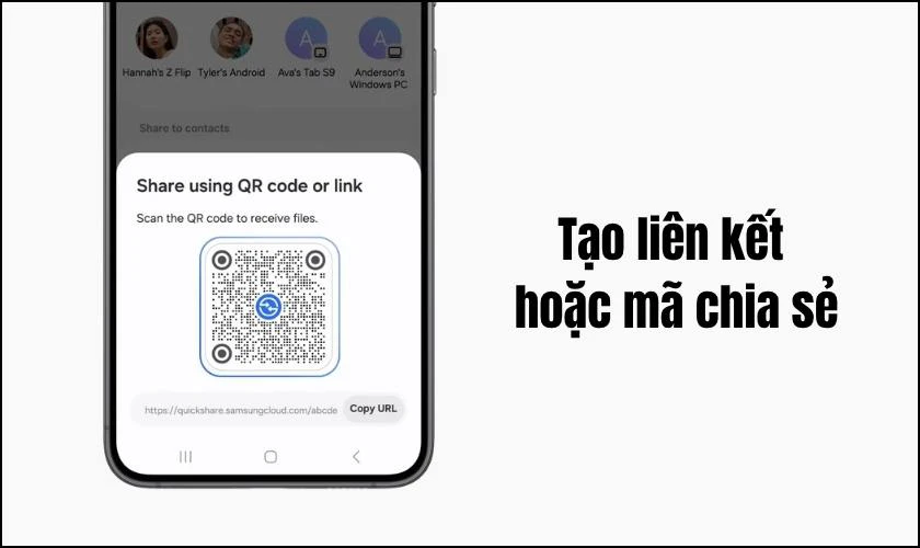 Cách Airdrop từ Samsung sang iPhone - Bước 2