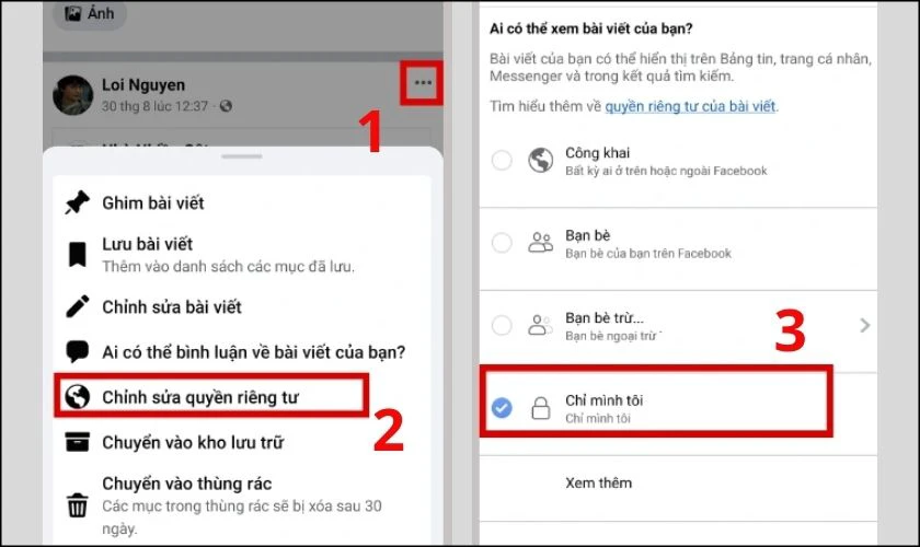 Cách ẩn một bài viết bất kỳ trên Facebook