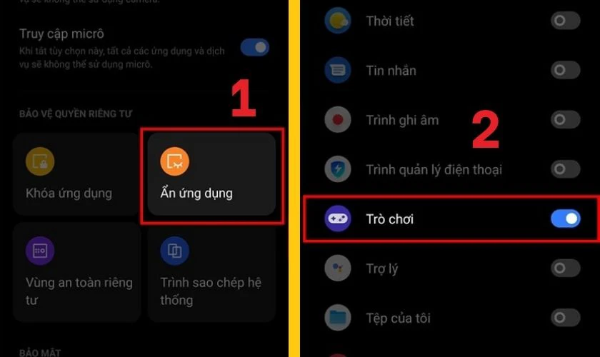 Cách ẩn ứng dụng trên Realme cực dễ