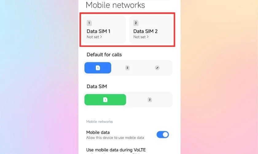 Cách bật 5G trên điện thoại Xiaomi nhanh