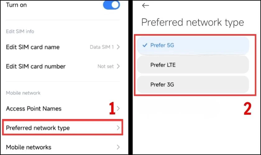 Cách kiểm tra điện thoại Xiaomi có 5G đơn giản