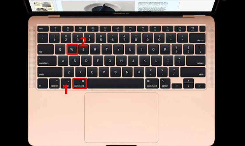 Cách đóng bàn phím ảo trên MacBook