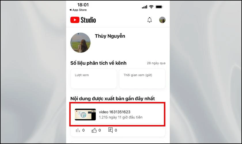 Cách bật bình luận trên Youtube bằng điện thoại