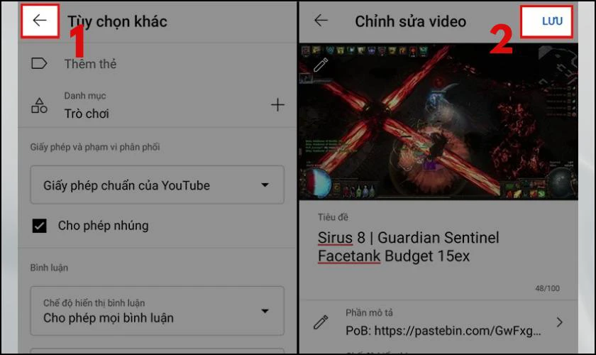 Cách bật bình luận trên Youtube bằng điện thoại hiệu quả