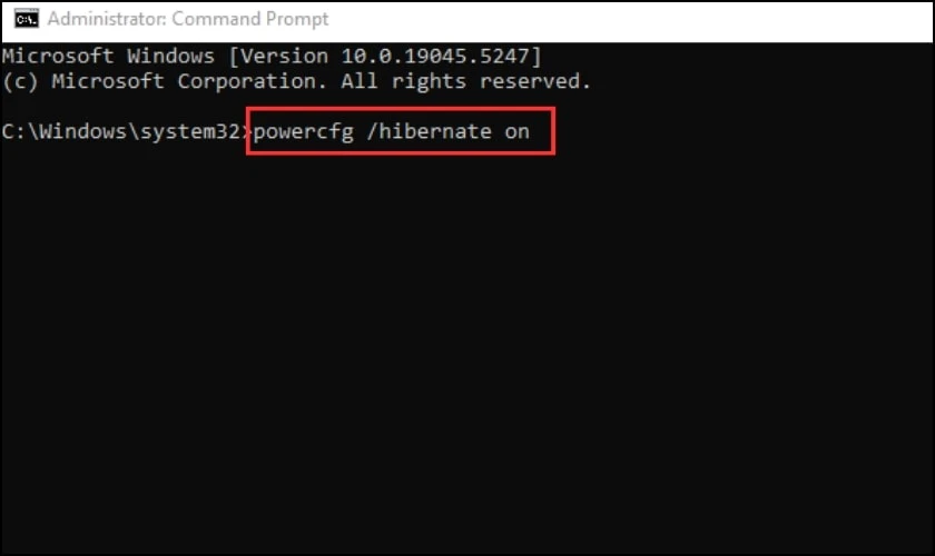 5 cách bật chế độ Hibernate trong Win 10 chi tiết