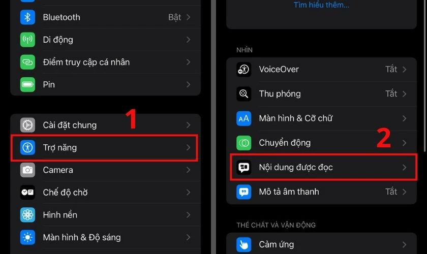 Tùy chỉnh cài đặt đọc tên người gọi đến bằng Tiếng Việt