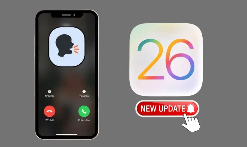 Không thể bật đọc tên người gọi bằng tiếng Việt iOS 26 phải làm sao?