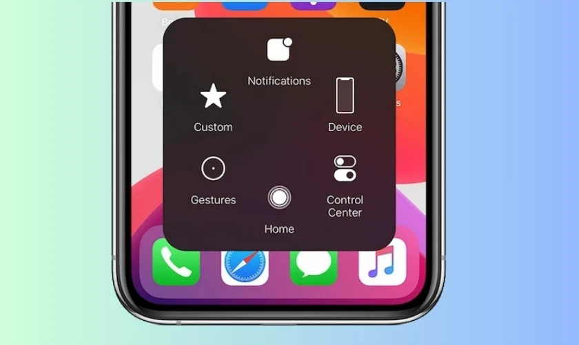 Lưu ý khi sử dụng nút home ảo trên iPhone