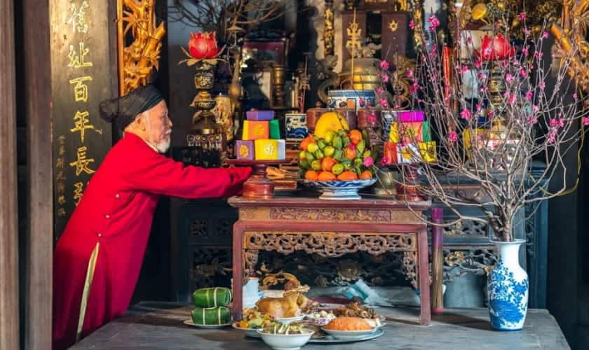 Cách bày mâm ngũ quả