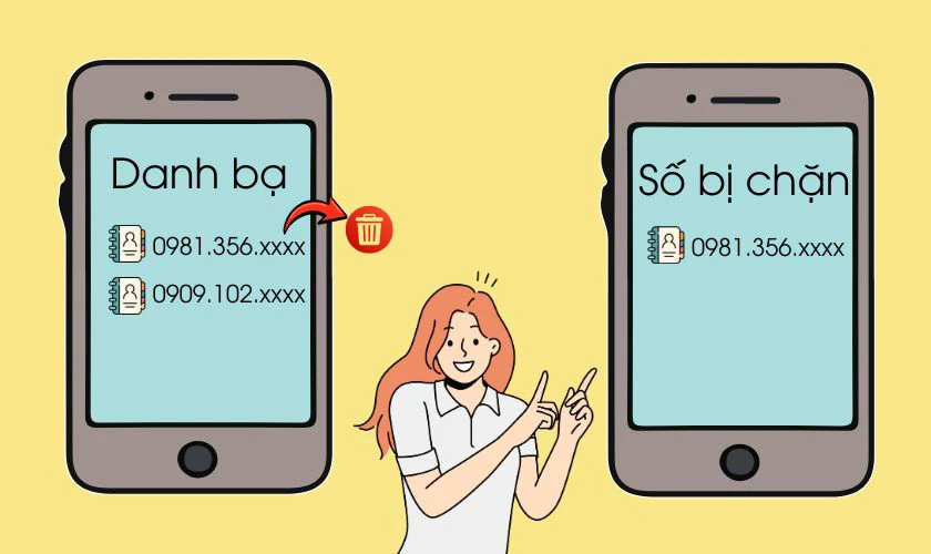 Lưu ý khi bỏ chặn số điện thoại trên Xiaomi