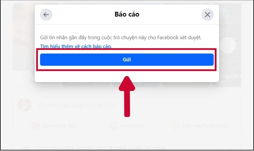 Cách bỏ tin nhắn vào mục Spam trên Messenger máy tính nhanh chóng