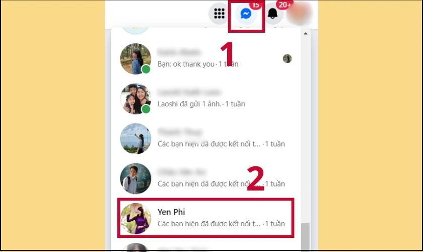 Cách bỏ tin nhắn vào mục Spam trên Messenger máy tính nhanh chóng