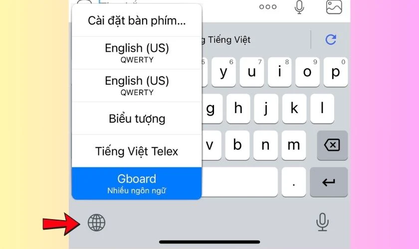 Lưu ý khi cài đặt bàn phím tiếng Việt có dấu iPhone 16