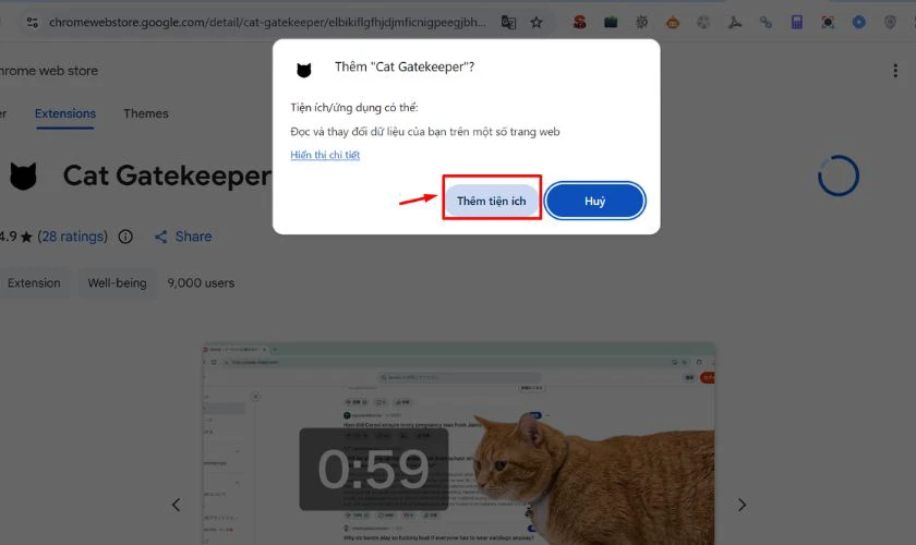 Cách cài đặt Cat Gatekeeper - Bước 5