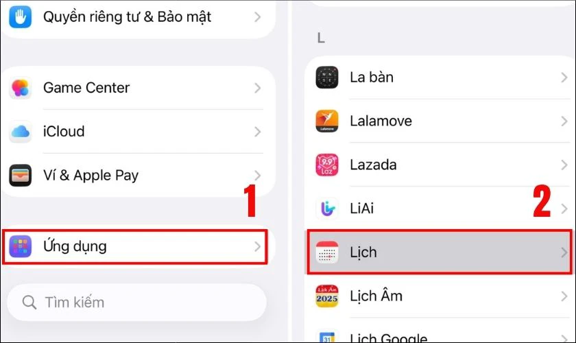 Cách cài lịch âm cho iPhone iOS 26.4