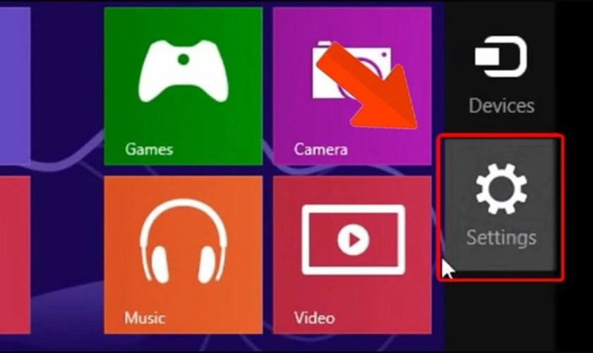Cách cài mật khẩu máy tính Win 8