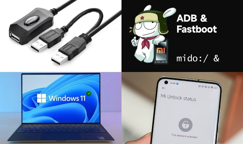 Các bước chuẩn bị để cài TWRP cho Xiaomi