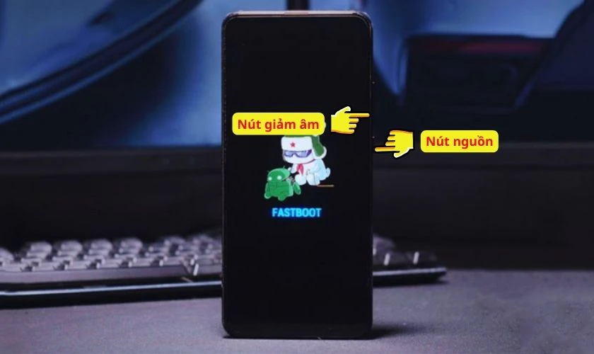 Cách cài TWRP cho Xiaomi - Khởi động vào fastboot