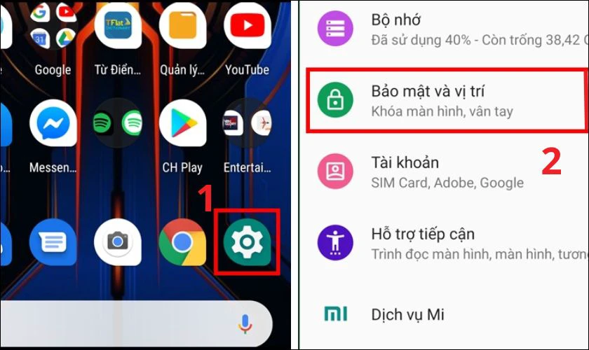 Cách xóa vân tay trên Xiaomi đơn giản, nhanh chóng
