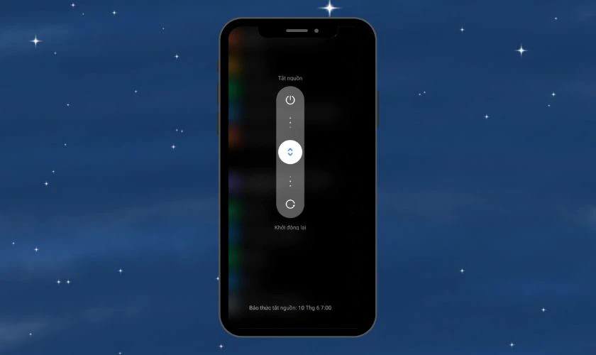 Khởi động lại máy khi Xiaomi mất cài đặt vân tay