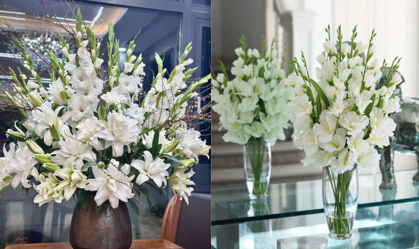 Gợi ý mẫu cắm hoa dơn đơn giản 2026