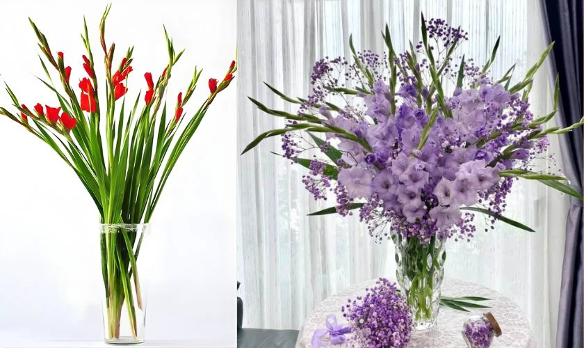 Các mẫu cắm hoa dơn đơn giản ngày Tết 2026