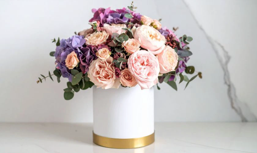 Mẫu cắm hoa đẹp tại nhà