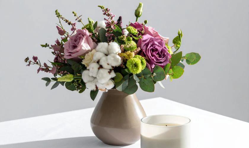 Mẫu trang trí hoa đẹp tại nhà 2026