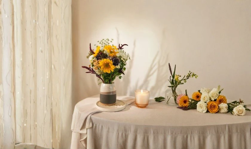 Trang trí bàn tiệc