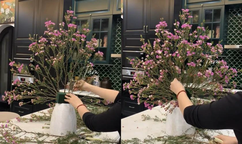 Cắm Hoa Thanh Liễu Cân Đối, Tự Nhiên