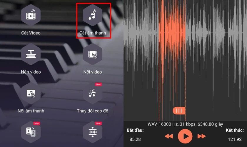 Cách cắt ghi âm trên Xiaomi bằng ứng dụng Máy cắt MP3